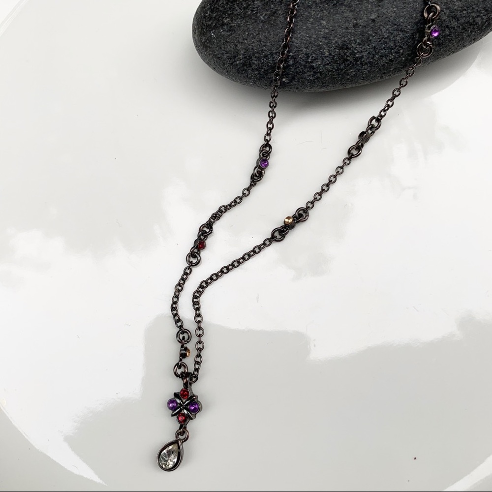 1928 Brand petite jewel necklace, medium, choker